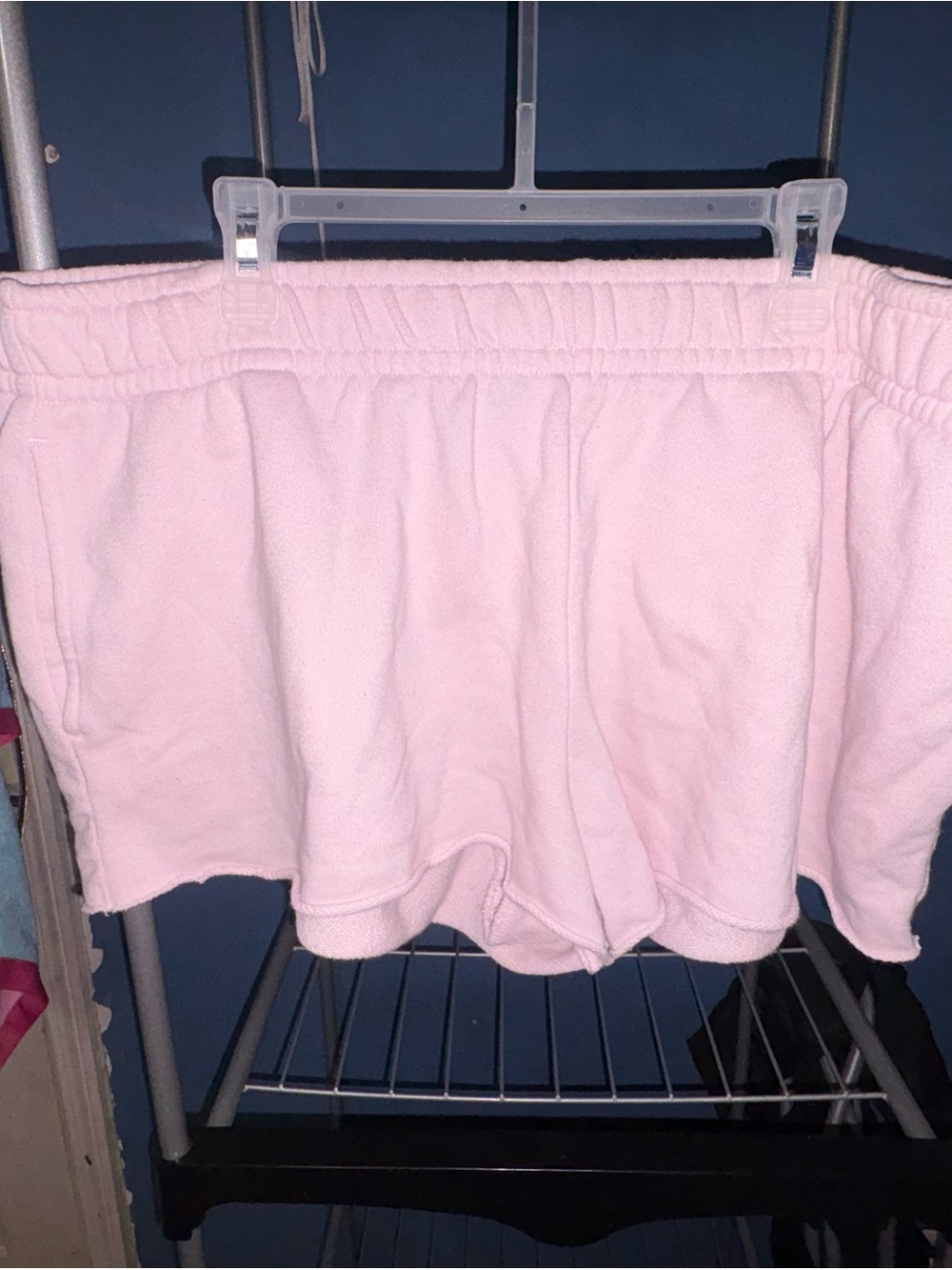 No Boundaries Light Pink Drawstring Athletic Shorts